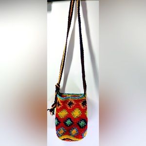 🌺Boho Crocheted Bucket Crossbody Bag | Purse🌸🌺